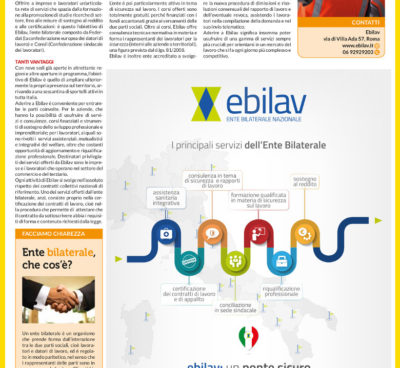 Ebilav: Speciale sicurezza sul quotidiano Repubblica